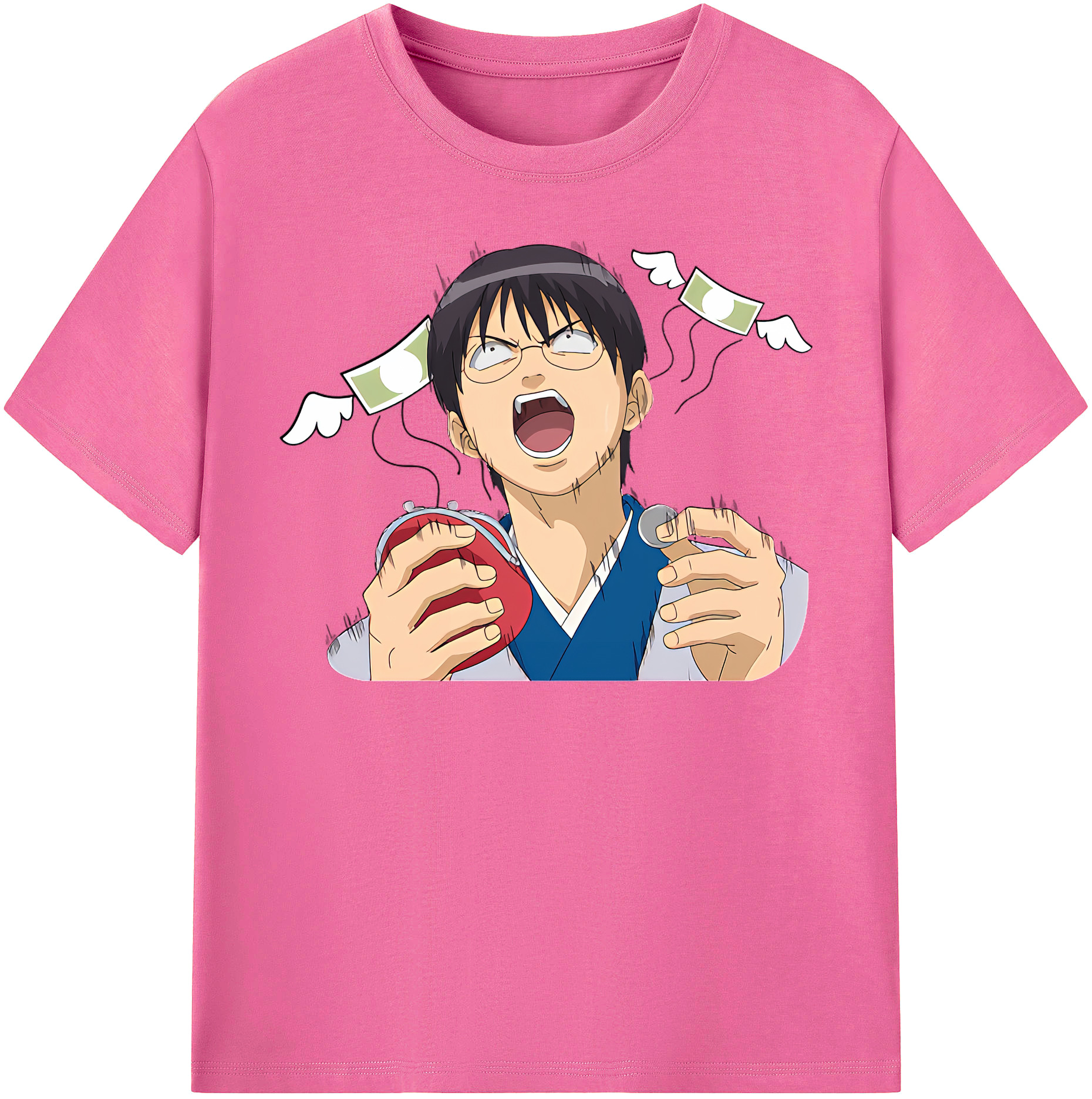（画像用） ぎんたま 坂田銀時（さかたぎんとき） 神楽 志村新八（しむら しんぱち） GINTAMA Sakata Gintoki Kagura Shimura Shinpachi レディースカジュアルプリントTシャツ（綿100％）